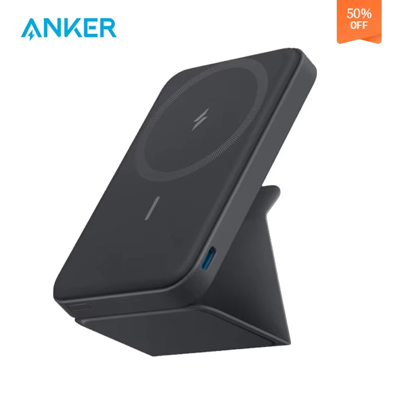 Anker 622 Power Bank Maggo 5000Mah Wireless Magnetic Battery Auxiliary Battery Portable Charger for Magsafe Power Bank Iphone 15